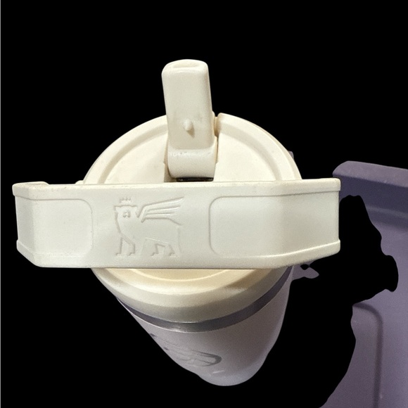 Stanley Cream Color tumbler with Volleyball Design - Picture 2 of 5